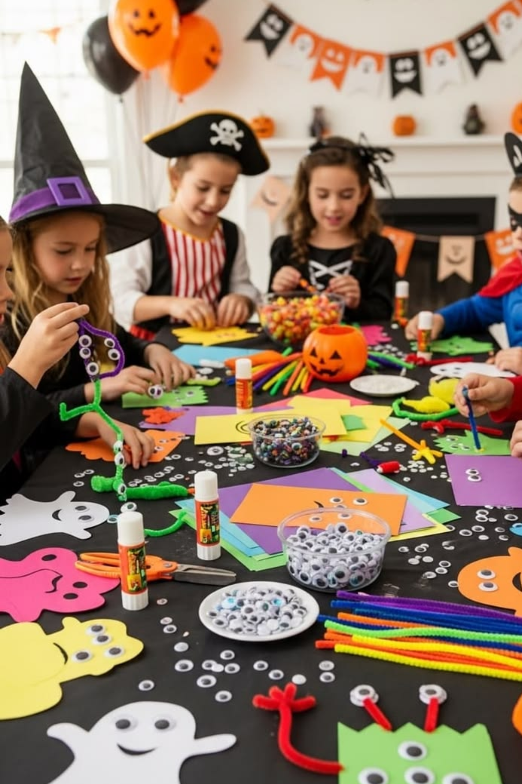 Host a Halloween Craft Party for Kids