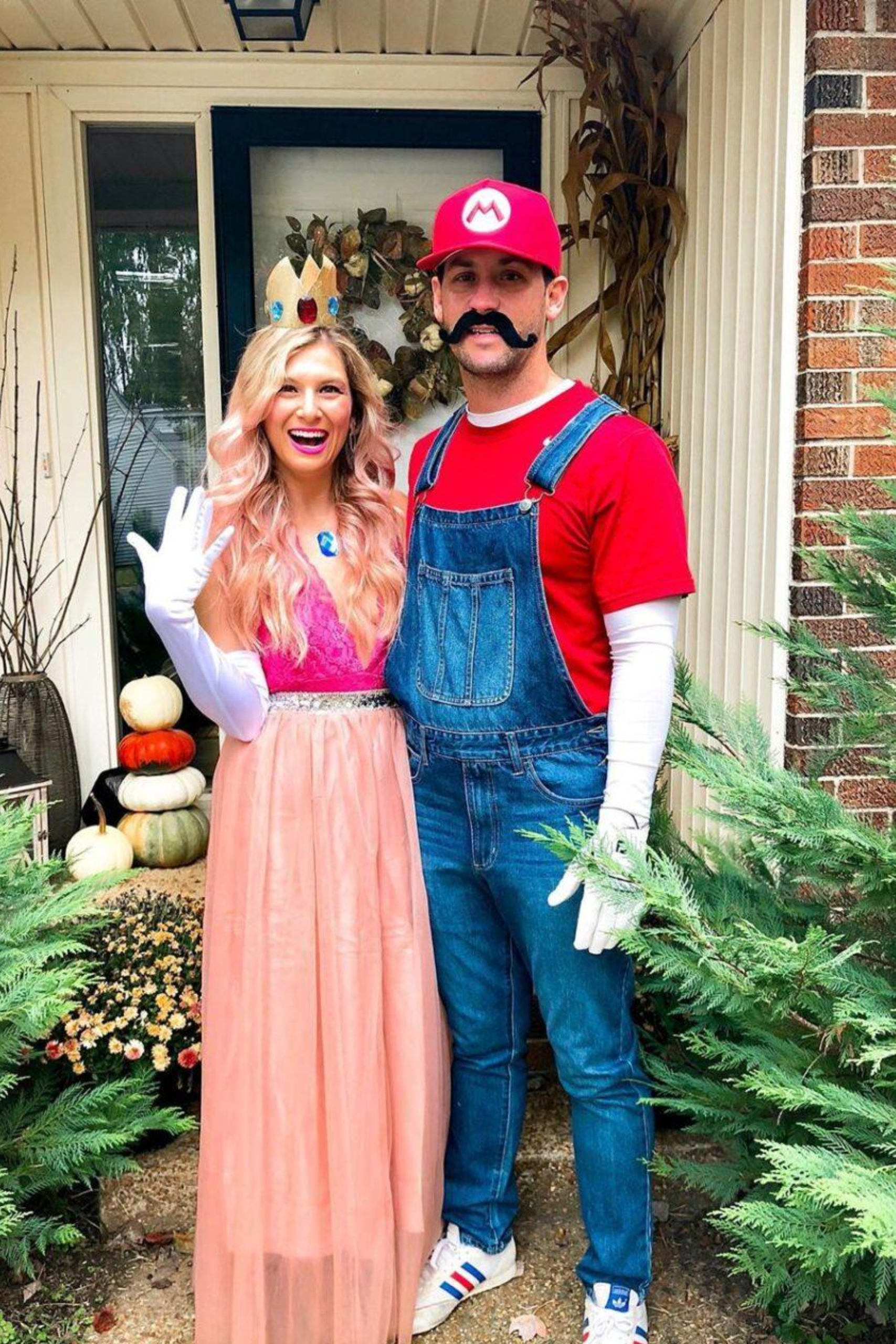 Mario and Princess Peach Costumes