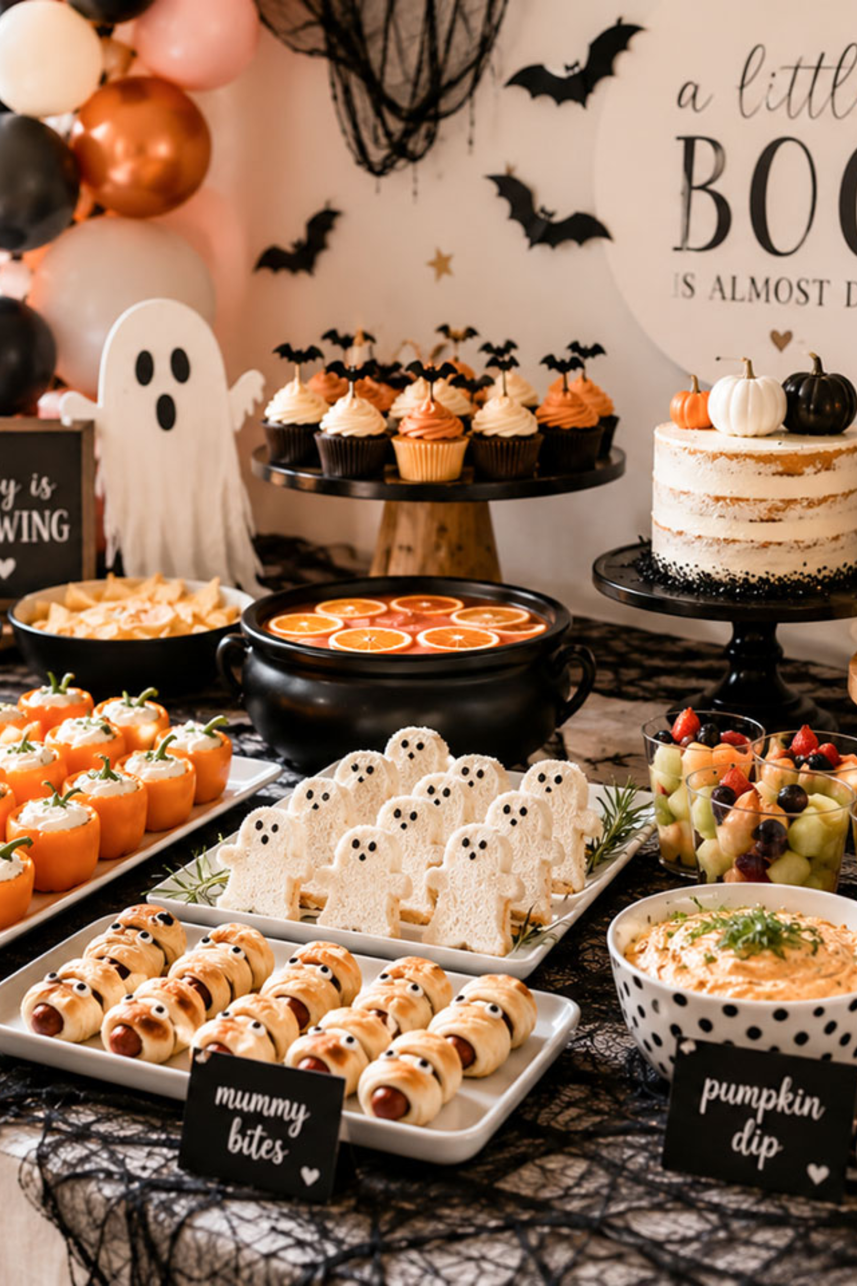 Set Up a Halloween-Themed Food Table