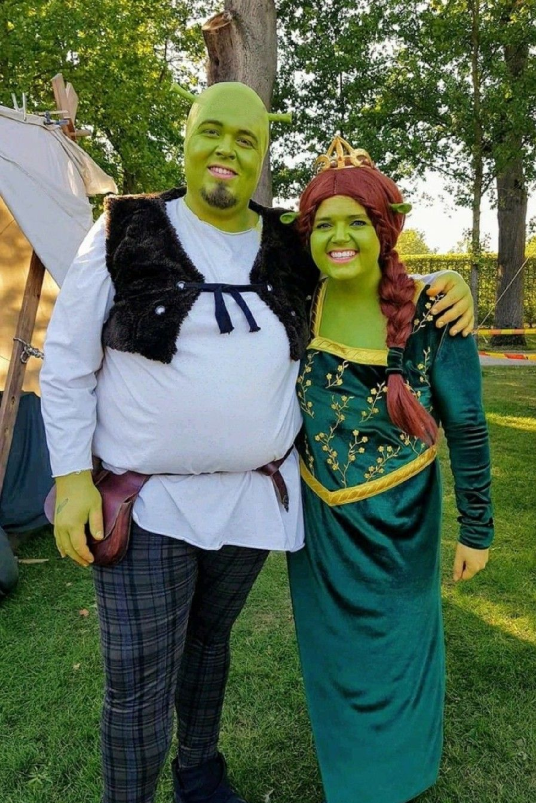 Shrek and Fiona Costumes1