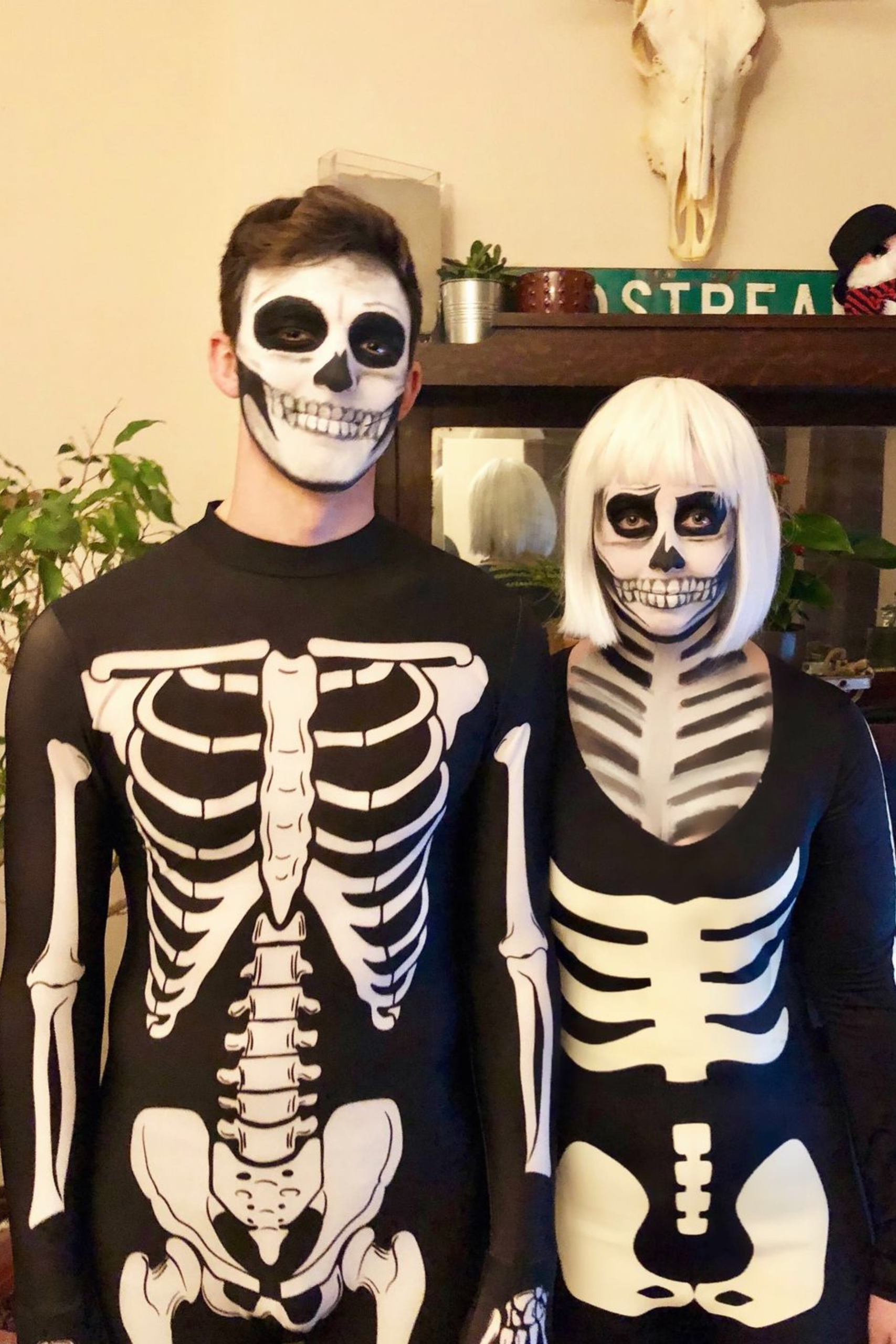 Skeleton Couple Costumes